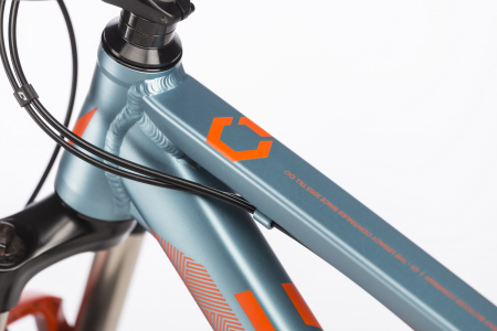 BICICLETA DRAG C1 TEAM M-13 BLUE ORANGE [9]