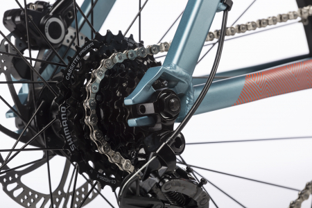 BICICLETA DRAG C1 TEAM M-13 BLUE ORANGE [12]