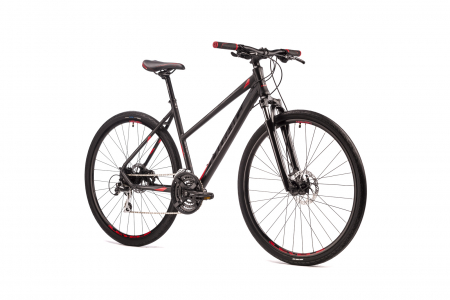 BICICLETA DRAG GRAND CANNYON PRO LADY M 17 NEGRU ROSU [1]