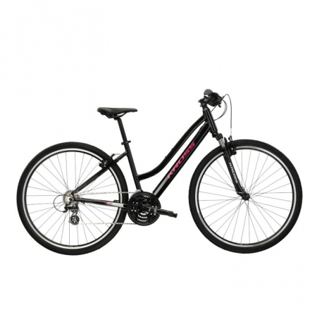 BICICLETA KROSS EVADO 2.0 D 28 S BLACK-PINK Trekking-oraș - BICICLETA KROSS EVADO 2.0 D 28 S BLACK-PINK