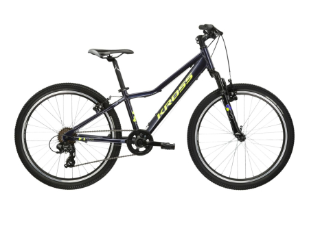 BICICLETA KROSS HEXAGON JR 1.0 M 24 yellow-black 2026 [0]