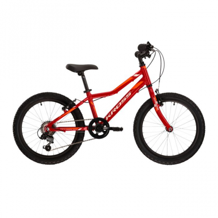 BICICLETA KROSS HEXAGON MINI 1.0 20 S RED-WHITE Copii - BICICLETA KROSS HEXAGON MINI 1.0 20 S RED-WHITE