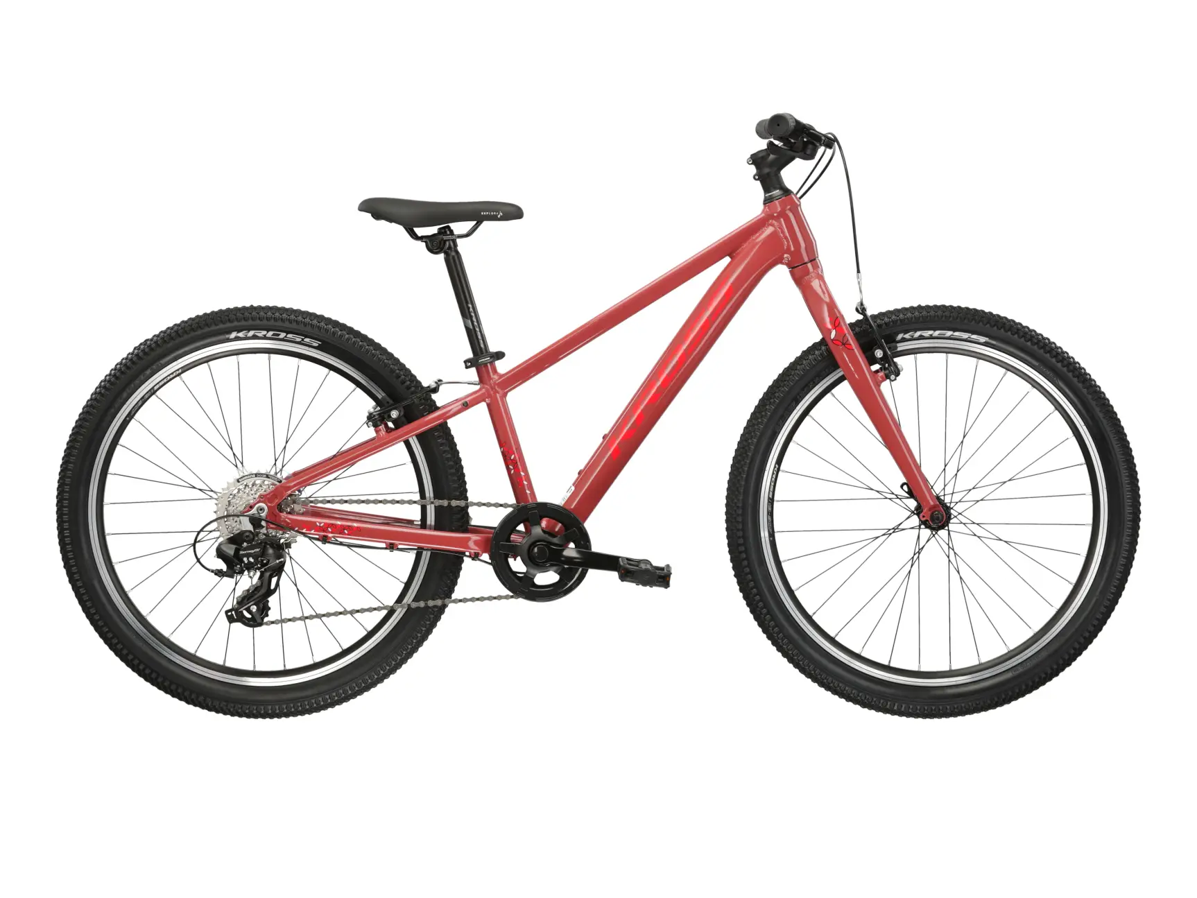 Bicicleta Kross Lea JR 1.0 maroon - pink - glossy [0]
