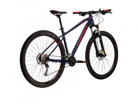 Bicicleta Kross Level 2.0 navy blue red glossy 2022 [2]