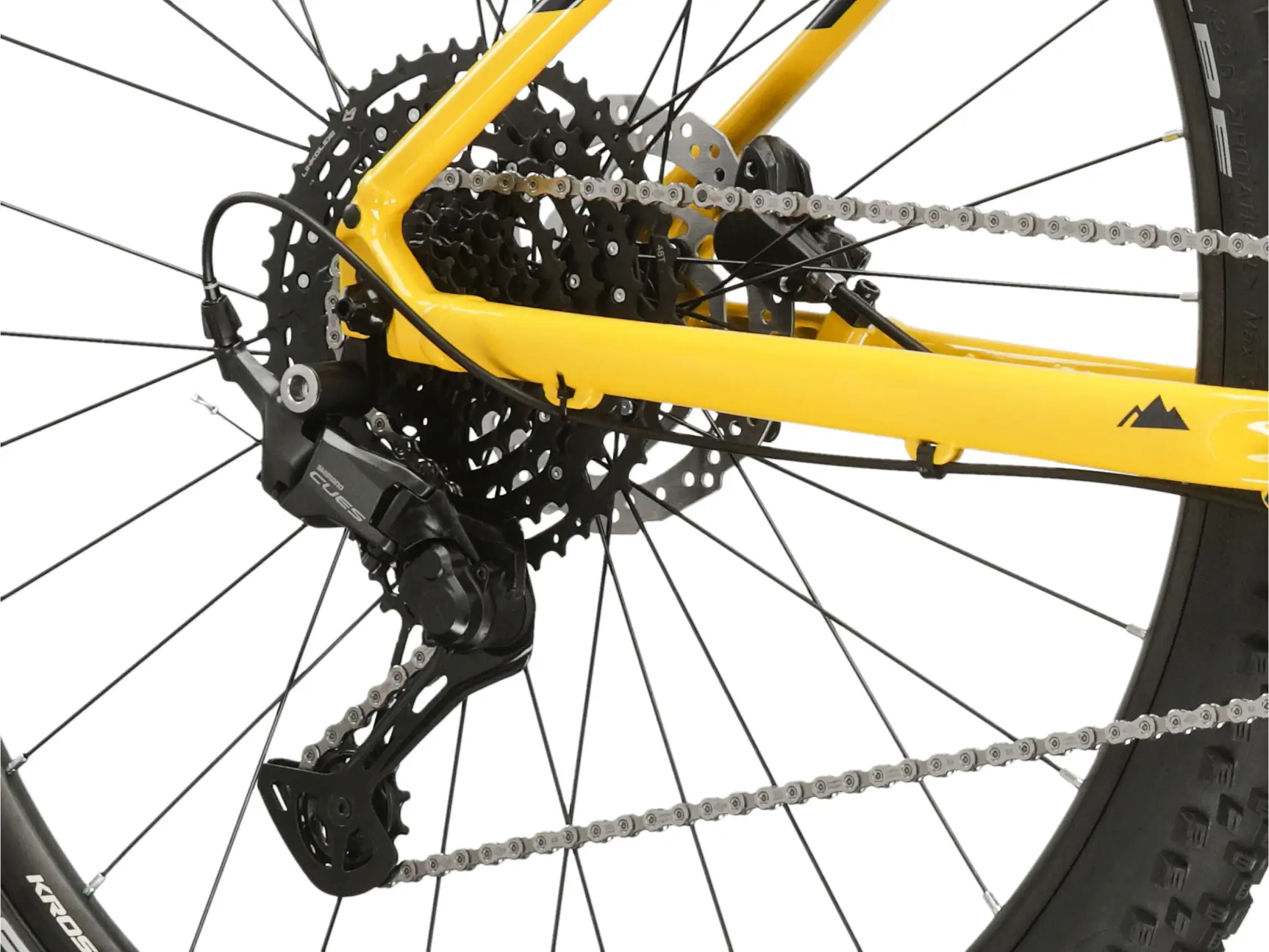 Bicicleta Kross Level 4.0 29 Galben-negru [9]