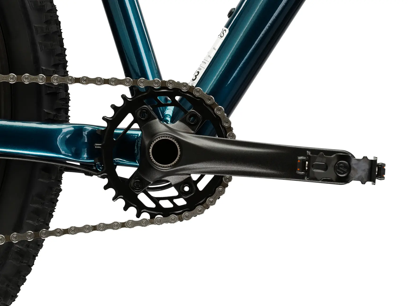 Bicicleta Kross Level JR 5.0 ONE SIZE 13"/ 26" turcuaz-orange [9]