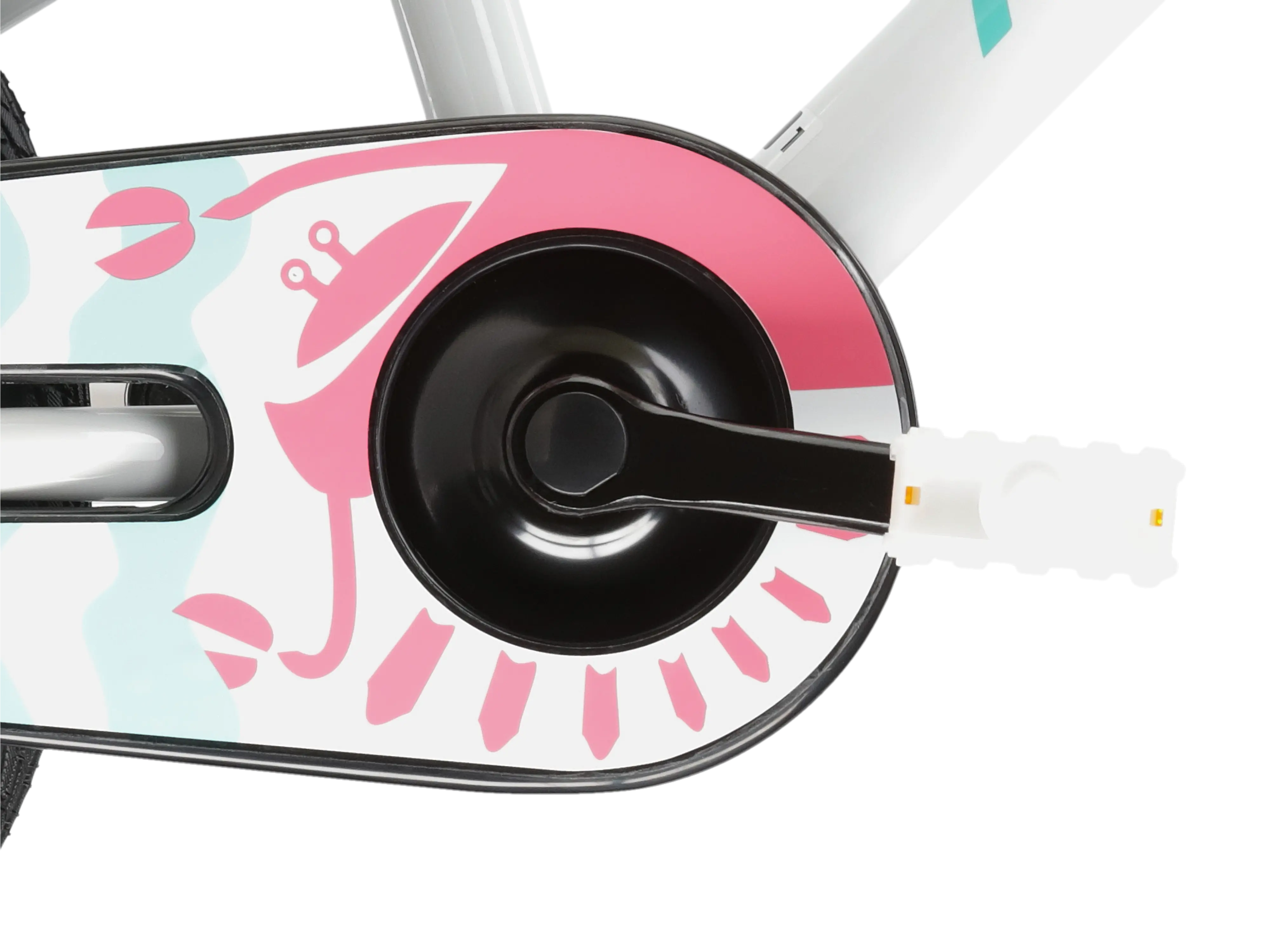 Bicicleta Kross Mini 3.0 white - celadon - coral - glossy [8]