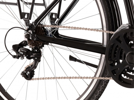 BICICLETA KROSS TRANS 1.0 D S 28 BLACK-SILVER [6]