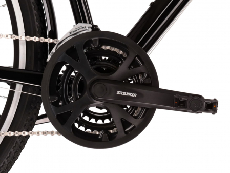 BICICLETA KROSS TRANS 1.0 D S 28 BLACK-SILVER [4]