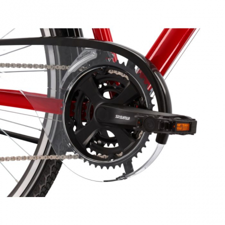 BICICLETA KROSS TRANS 3.0 28 M RED-BLACK [2]