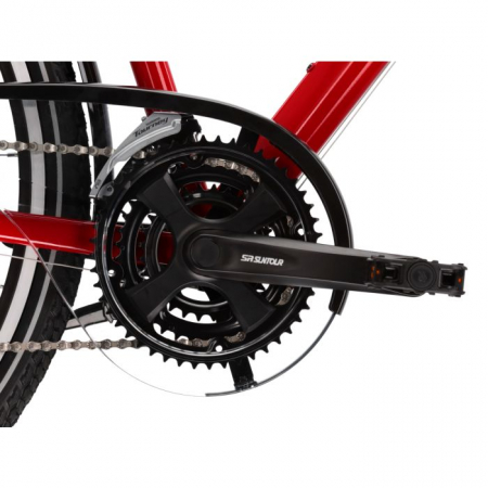 BICICLETA KROSS TRANS 3.0 28 M RED-BLACK [3]