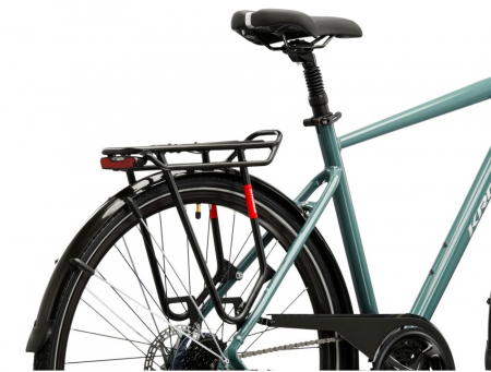 Bicicleta Kross Trans 3.0 green - silver - glossy [10]