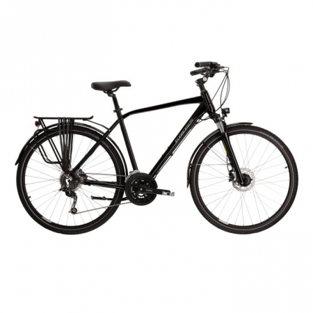 BICICLETA KROSS TRANS 8.0 28 M BLACK-GREY Trekking-oraș - BICICLETA KROSS TRANS 8.0 28 M BLACK-GREY