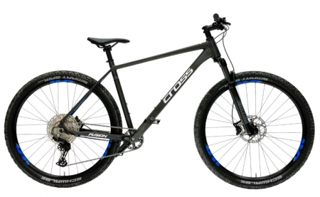 Bicicleta Mtb CROSS Fusion Pro 29 - Black Mountain bike - Bicicleta Mtb CROSS Fusion Pro 29 - Black