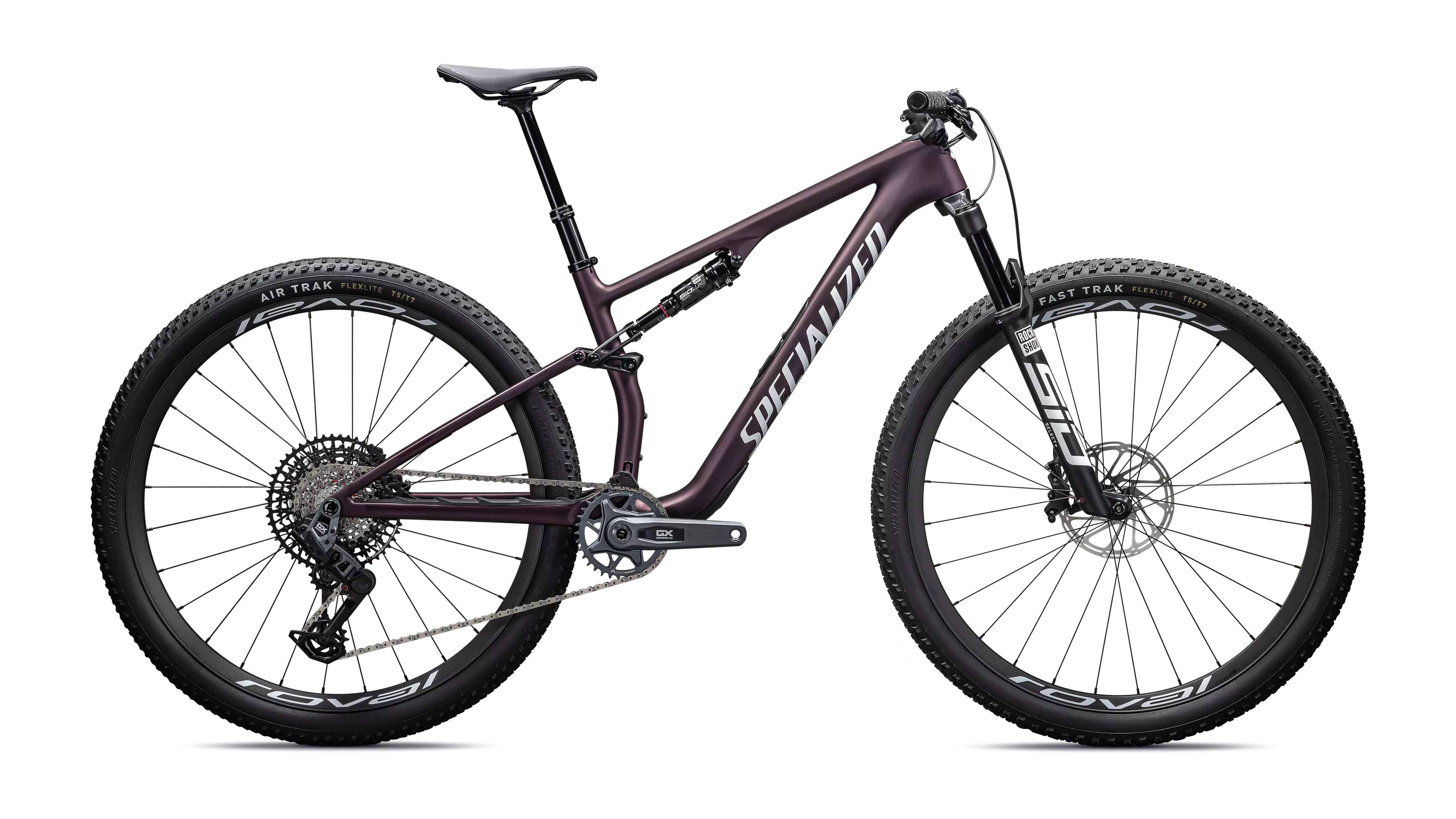 Mountain bike - Bicicleta Specialized Epic 8 Expert Satin Bordeaux Metallic / White