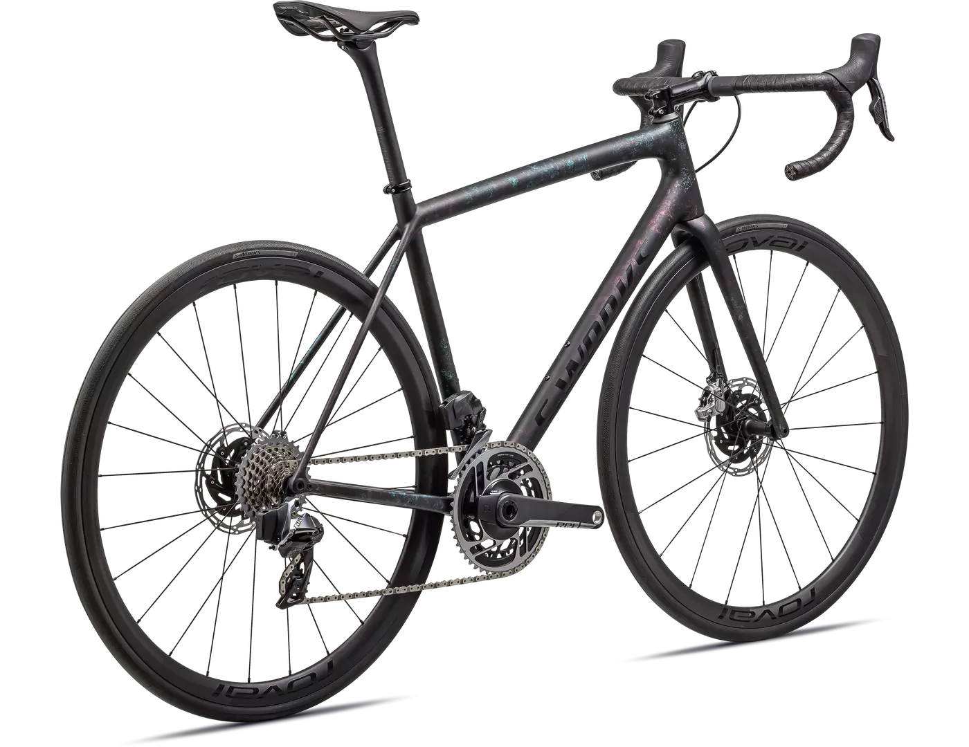 Bicicleta Specialized S-Works Aethos - SRAM Red eTap AXS GLOSS OBSIDIAN/LAPIS + ABALONE ORGANIC COLOR RUN/OBSIDIAN [2]