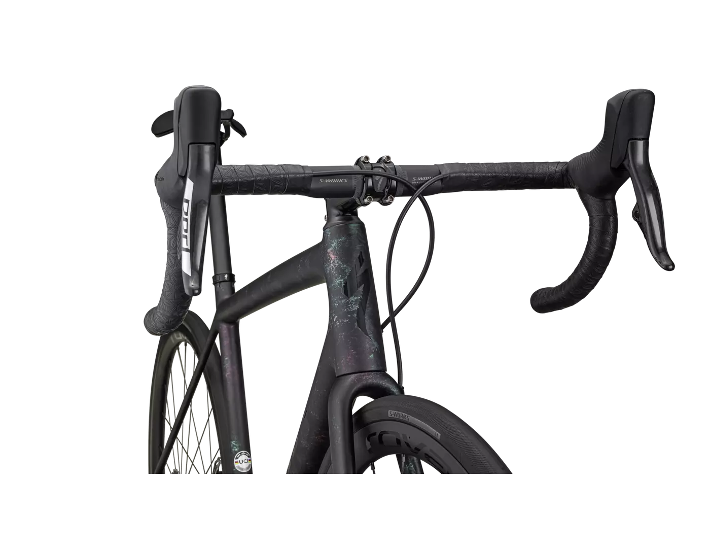 Bicicleta Specialized S-Works Aethos - SRAM Red eTap AXS GLOSS OBSIDIAN/LAPIS + ABALONE ORGANIC COLOR RUN/OBSIDIAN [3]