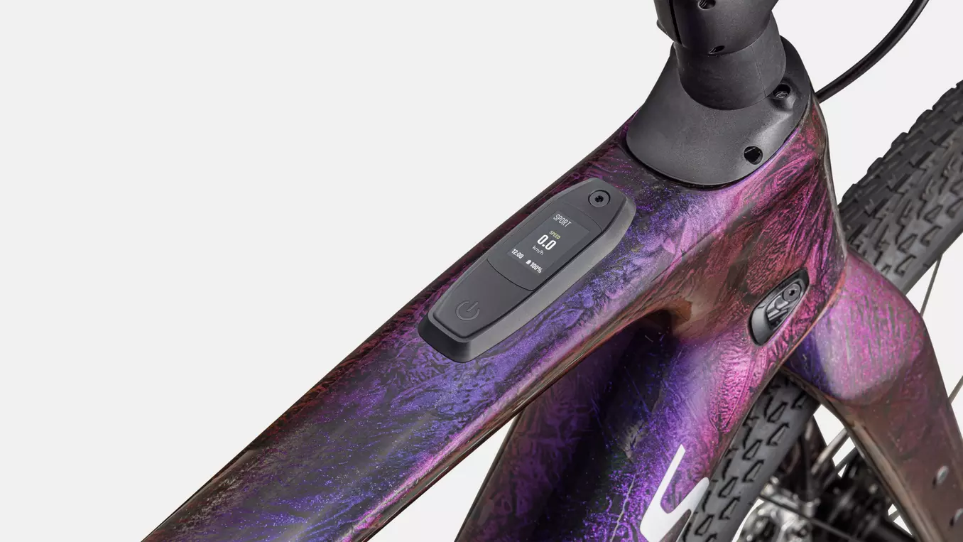 Bicicleta Specialized S-Works Turbo Creo 2 Gloss Carbon / Red to Blue Pearl Strata / Satin Liquid Silver [8]