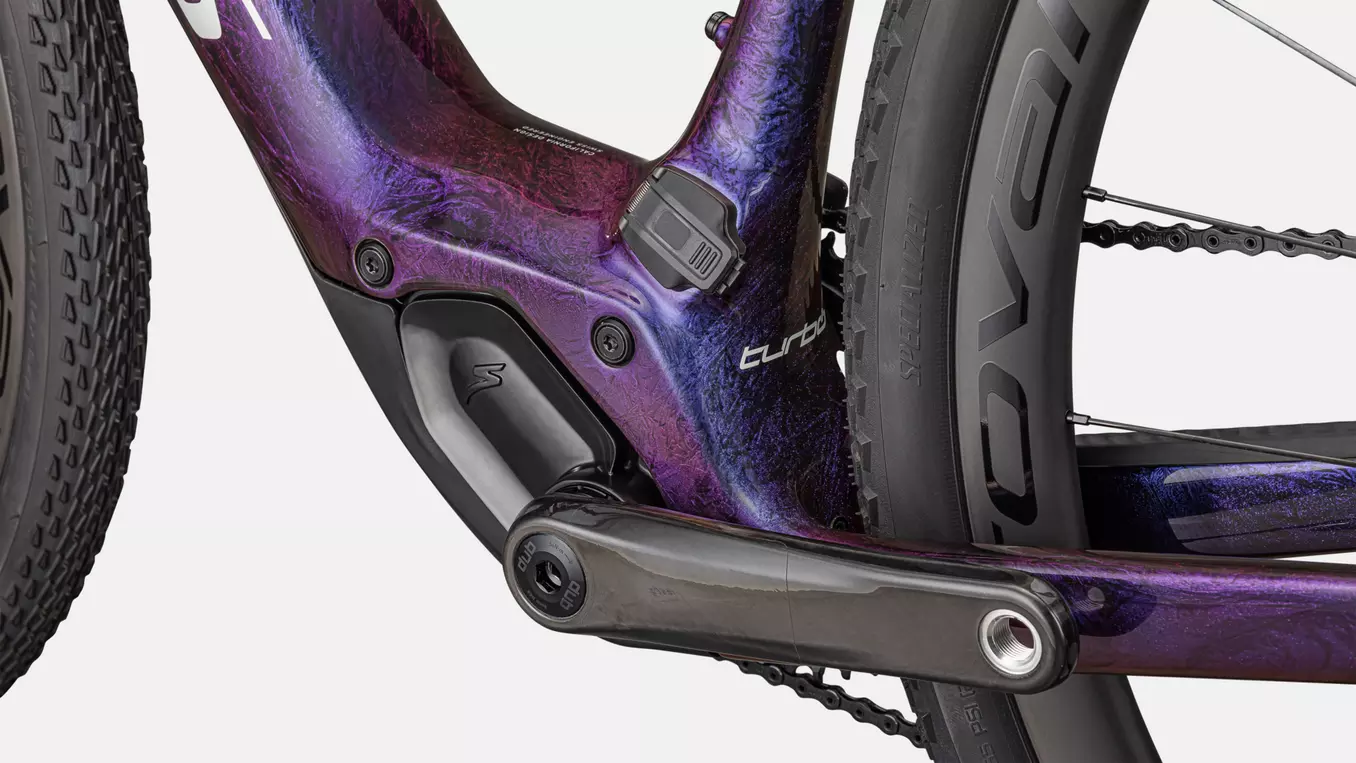 Bicicleta Specialized S-Works Turbo Creo 2 Gloss Carbon / Red to Blue Pearl Strata / Satin Liquid Silver [7]