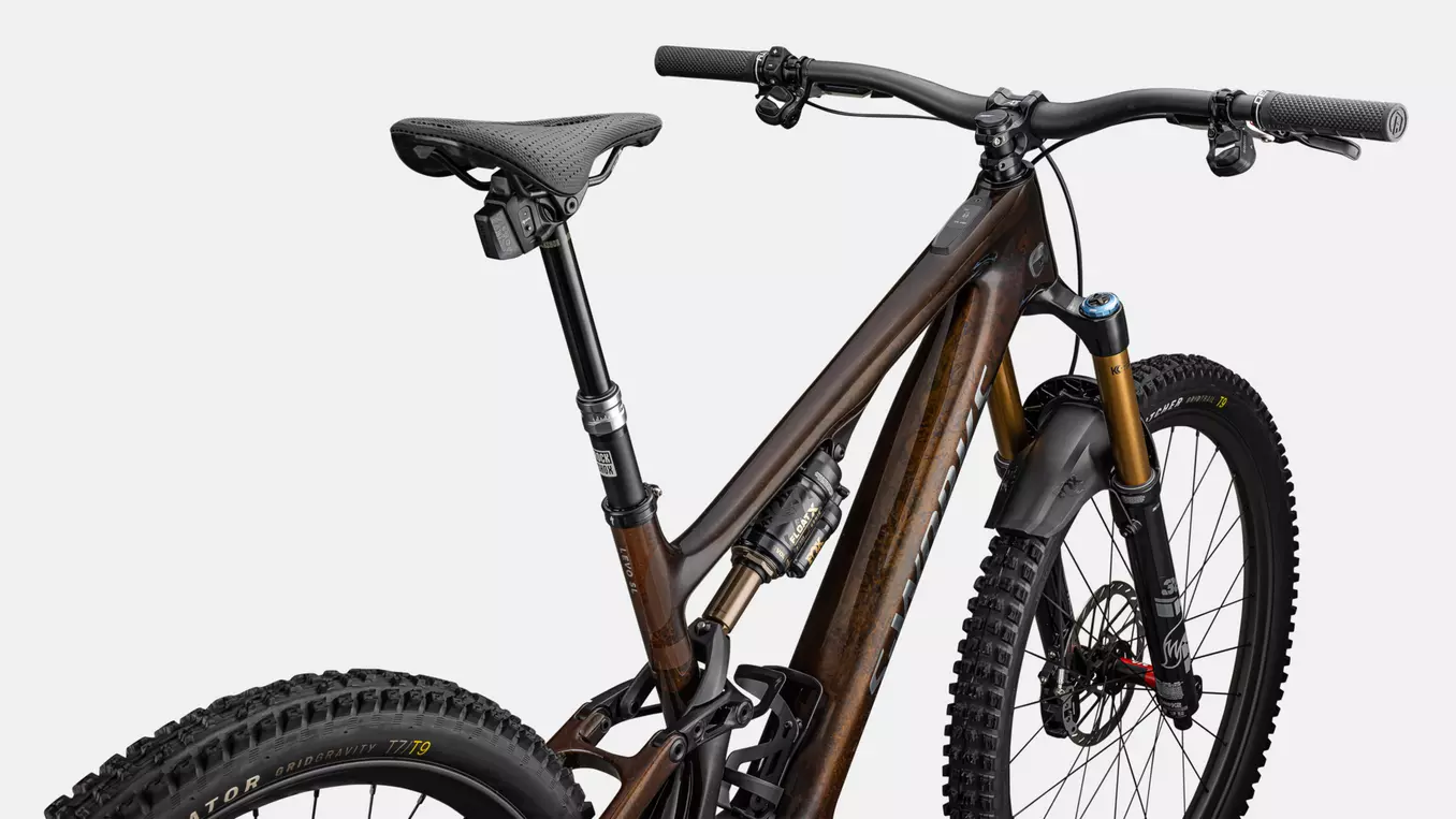 Bicicleta Specialized S-Works Turbo Levo SL 2025  Brown Tint / Gunmetal Impasto / Ashen Grey / Brushed Liquid Metal [4]