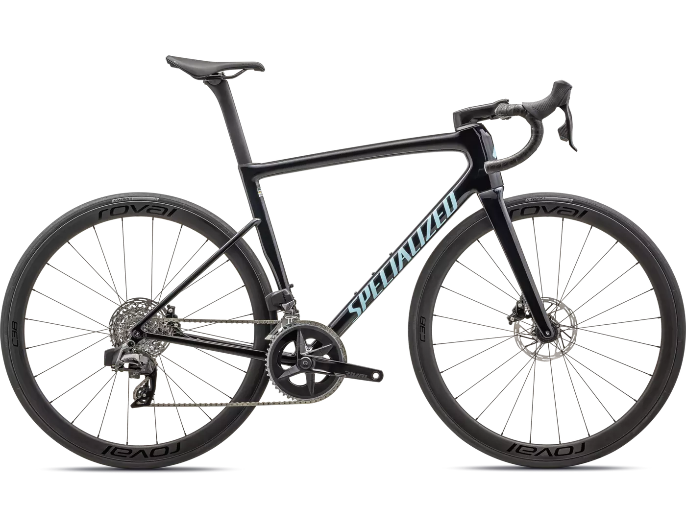 Biciclete - Bicicleta Specialized Tarmac SL8 Expert GLOSS METALLIC DARK NAVY / ASTRAL BLUE PEARL