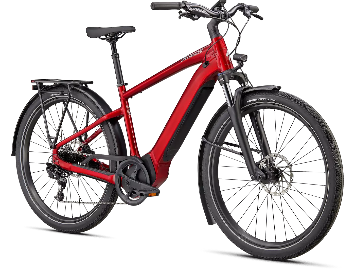 Bicicleta Specialized Turbo Vado 4.0 Red Tint / Silver Reflective [1]