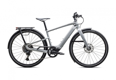 E-Commuter Bikes - Bicicleta Specialized Turbo Vado SL 2 5.0 Gloss Dove Gray / Cool Grey Frost