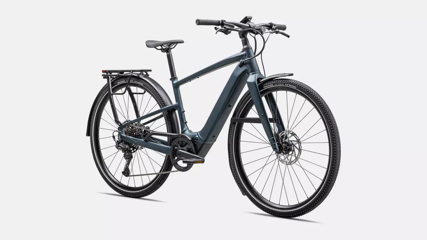 Bicicleta Specialized Turbo Vado SL 2 5.0 Satin Deep Lake Metallic / Black Liquid Metal Frost [2]