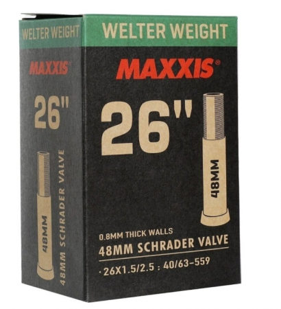 Camere - Camera 26X1.50/2.50 Maxxis Welter Weight SV48 grosime 0.8mm