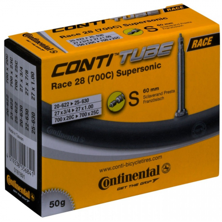 Camere - Camera Continental Race 28 Supersonic, 20/25-622/630, 27x3/4-1.0, S60