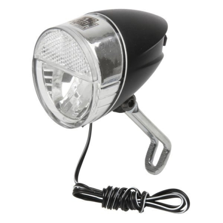Accesorii - Far Anlun pentru dinam, 1led 30 lux, condensator, intrerupator si cablu