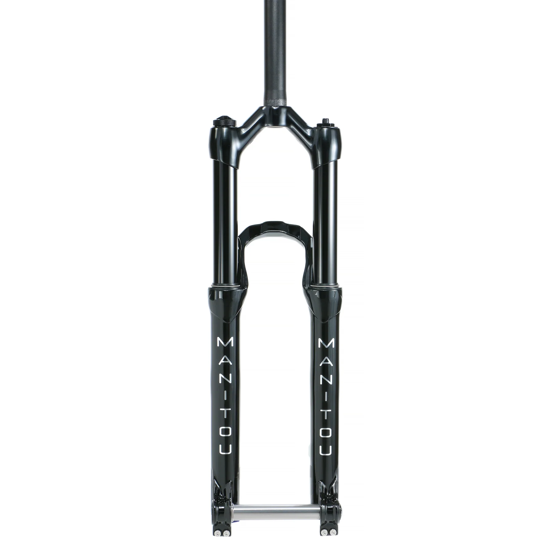 Furca Manitou CIRCUS Expert 26“, Black, 130mm Travel, 1-1/8“, 20mm Thru Axle [2]
