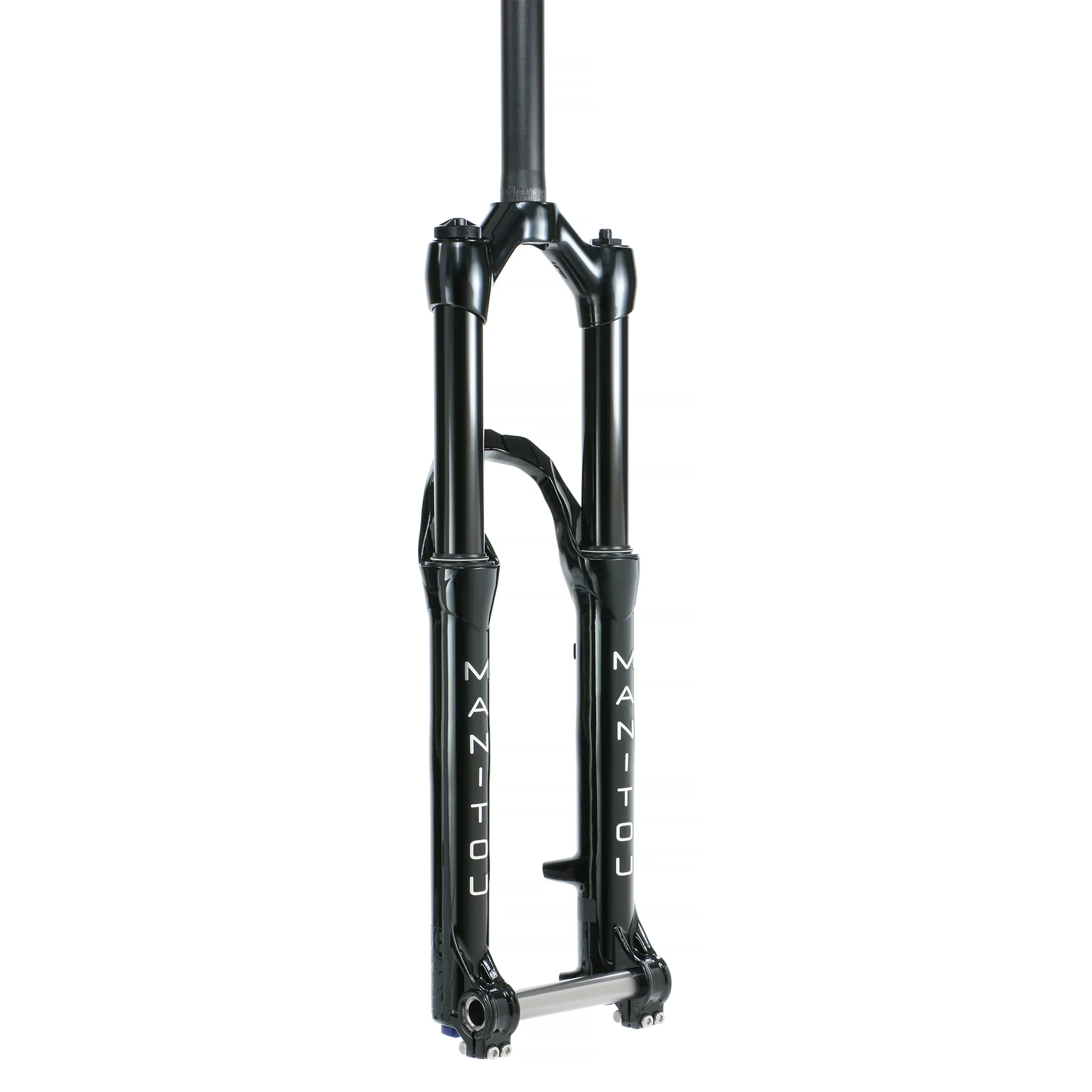 Furca Manitou CIRCUS Expert 26“, Black, 130mm Travel, 1-1/8“, 20mm Thru Axle [1]