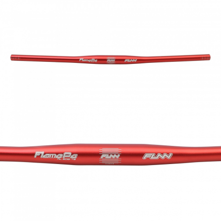 GHIDON FUNN FLAME PG ALU 6061, 31.8MM RIDICARE O BACKSWEEP 9 LUNGIME 710MM ROSU [0]