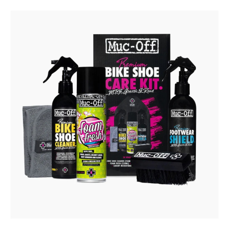Accesorii - Kit curatare incaltaminte Muc-Off Premium Bike Shoe Care Kit
