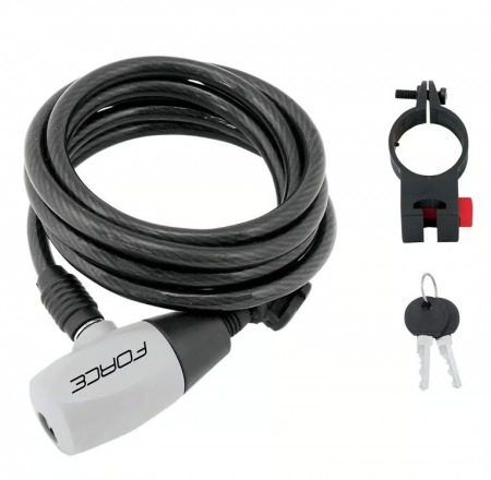 Sisteme antifurt - ANTIFURT FORCE RON 185CM/8MM NEGRU