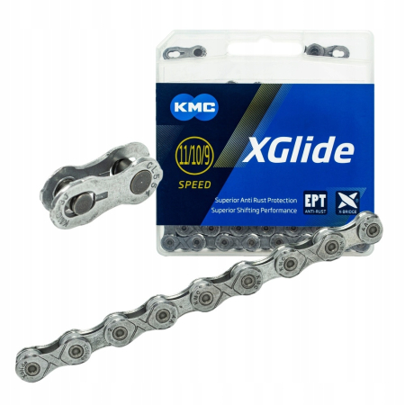 Lanțuri - LANT KMC X-GLIDE CUES 9/10/11 VITEZE