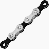 Lant KMC X10, silver/black, 10viteze, 114 zale [1]