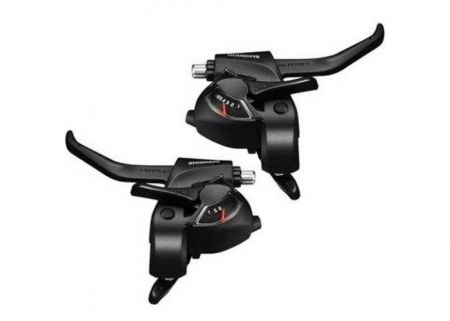 SET MANETE SCHIMBATOR/FRANA SHIMANO TOURNEY ST-EF41 3X7VIT 2 DEGETE [0]