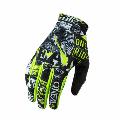 MANUSI COPII O'NEAL MATRIX ATTACK NEGRE-GALBEN [2]