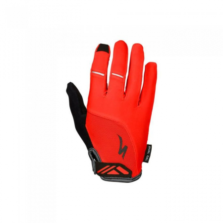 Echipamente - Manusi SPECIALIZED Men's Body Geometry Dual-Gel LF - Red