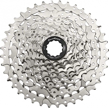 Pinioane - Pinioane SUNRACE CSM98 09AX pe caseta 11-40t 9 vit argintii