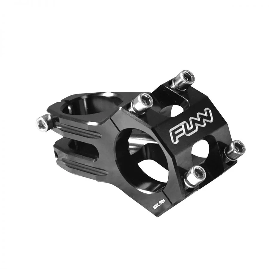 Pipa Funn Funnduro, Alu.6061, Full CNC, 31,8mm, ridicare 0, 1-1/8, Ext:60mm, neagra, AM [1]