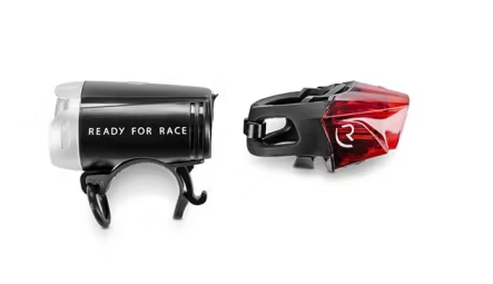 Lumini și reflectorizante - Set far + stop RFR Light Set Tour 35 USB Strap