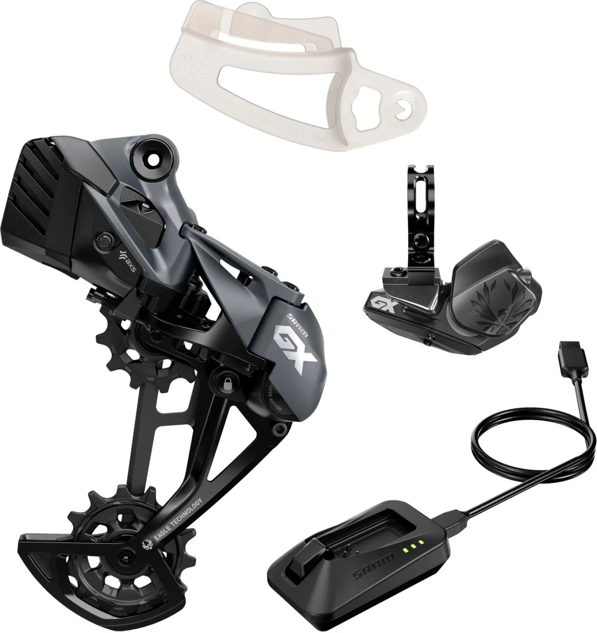 Schimbătoare spate - SET SRAM Upgrade Kit GX AXS Eagle 12-vit, Baterie inclusa, POD, lunar 00.7918.104.001