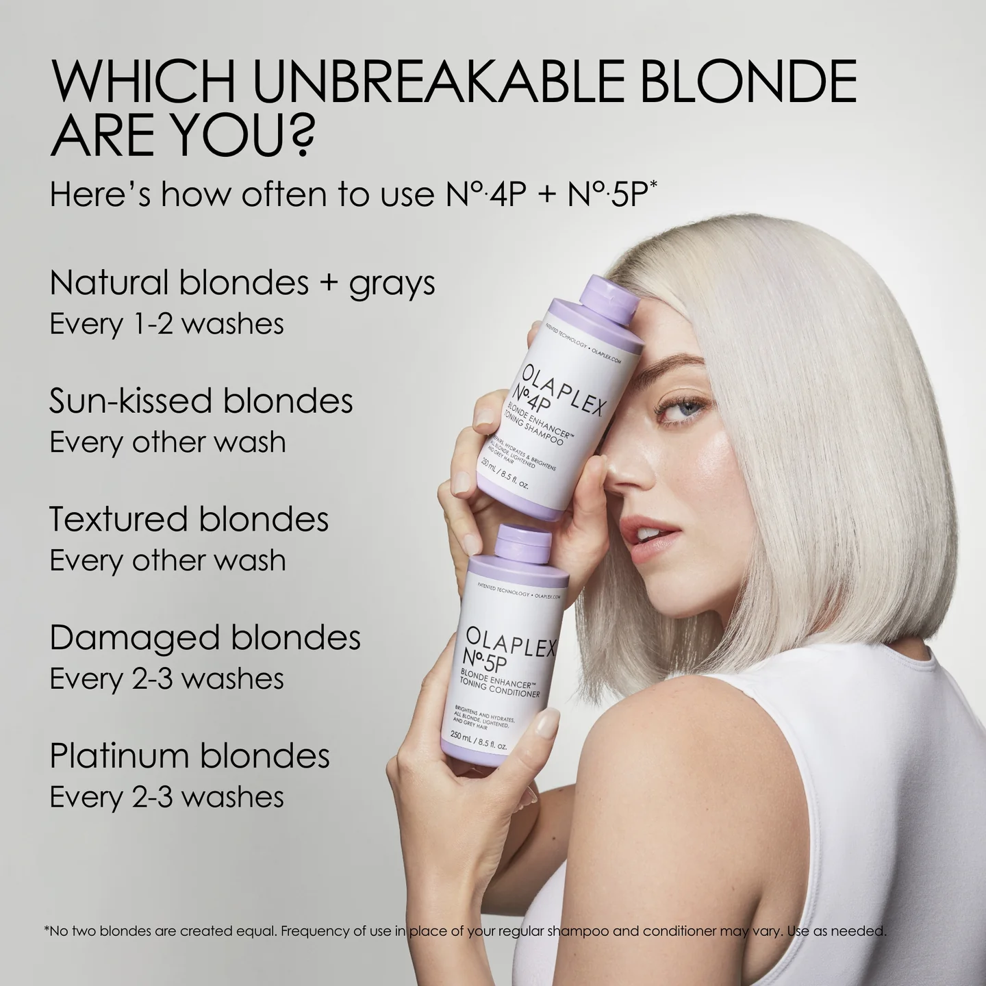 Balsam tratament pentru par blond Olaplex Nº.5P BLONDE ENHANCER™ TONING CONDITIONER 1000 ml [4]