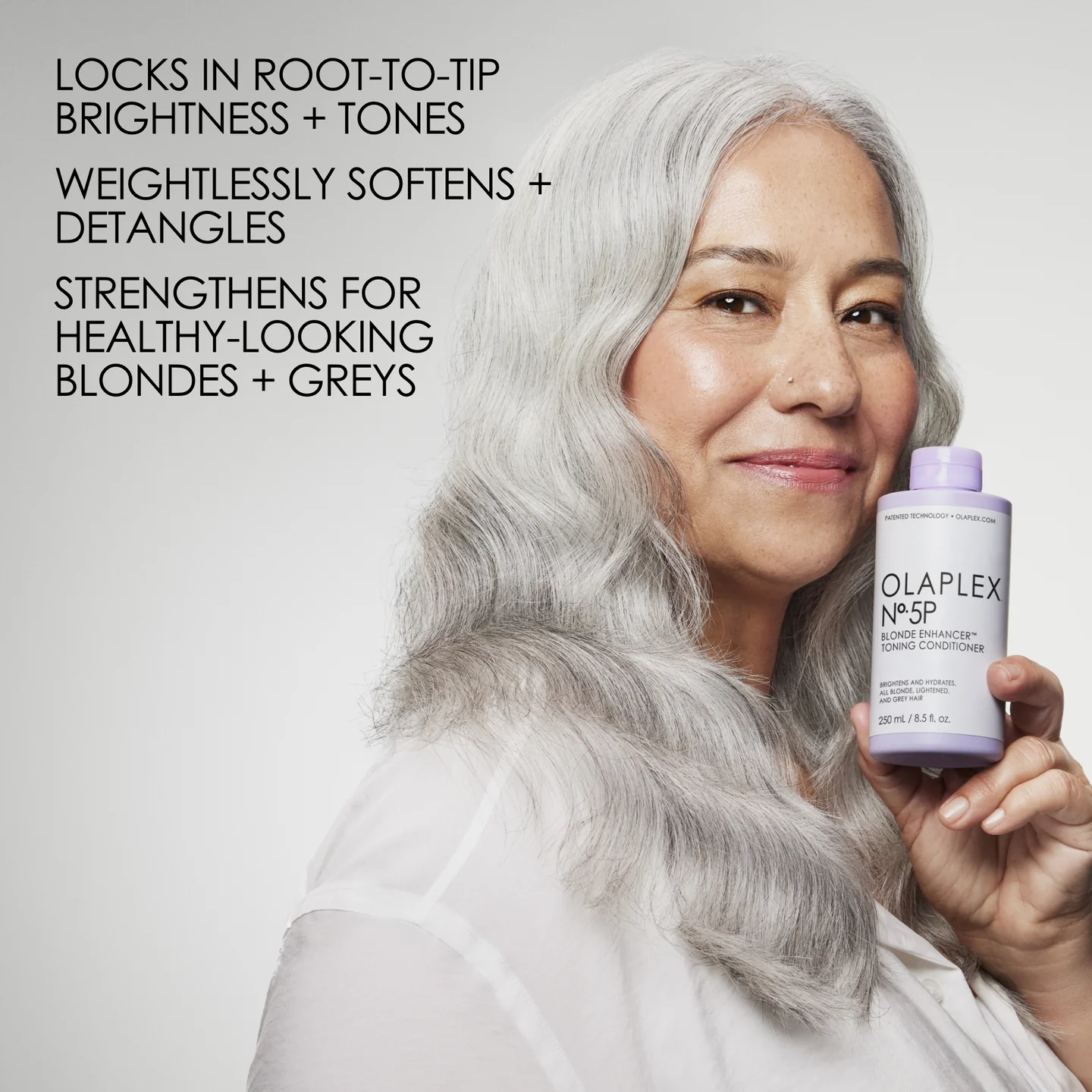 Balsam tratament pentru par blond Olaplex Nº.5P BLONDE ENHANCER™ TONING CONDITIONER 250 ml [4]