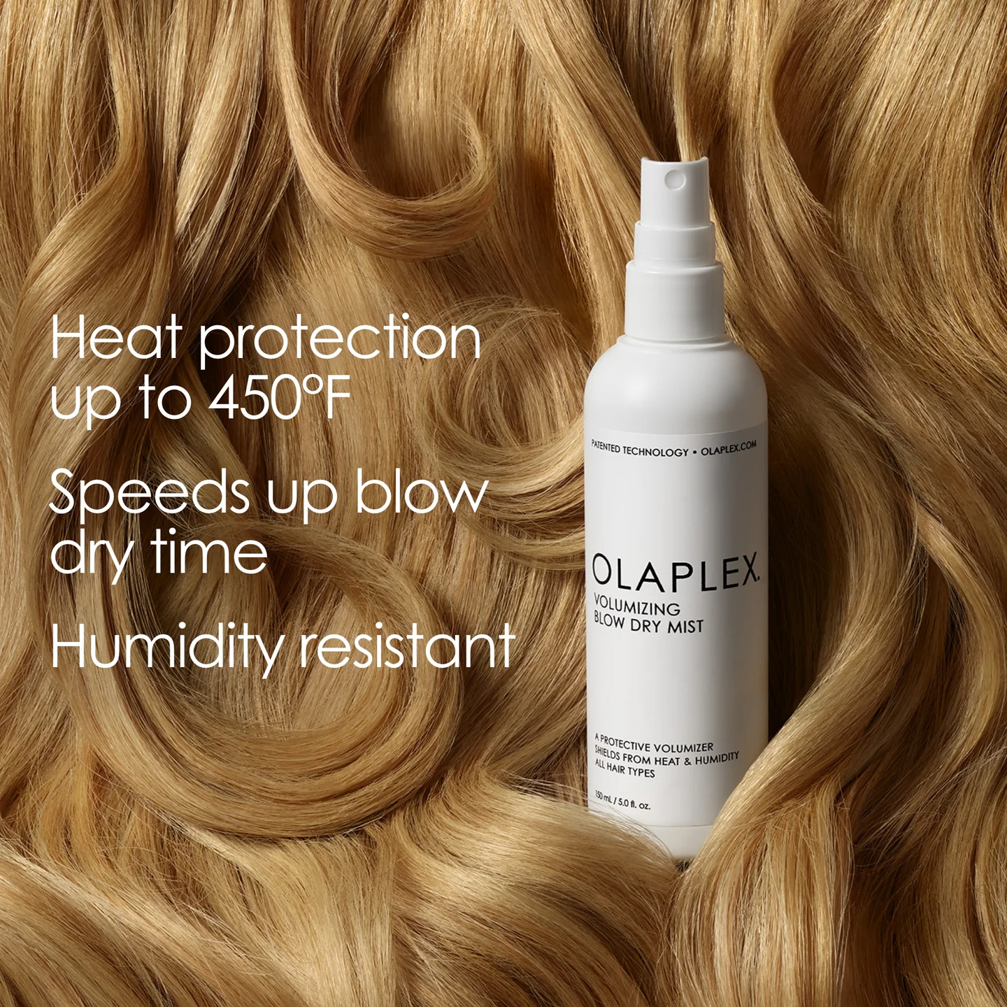 Tratament pentru volum cu protectie termica Olaplex VOLUMIZING BLOW DRY MIST 150 ml [3]