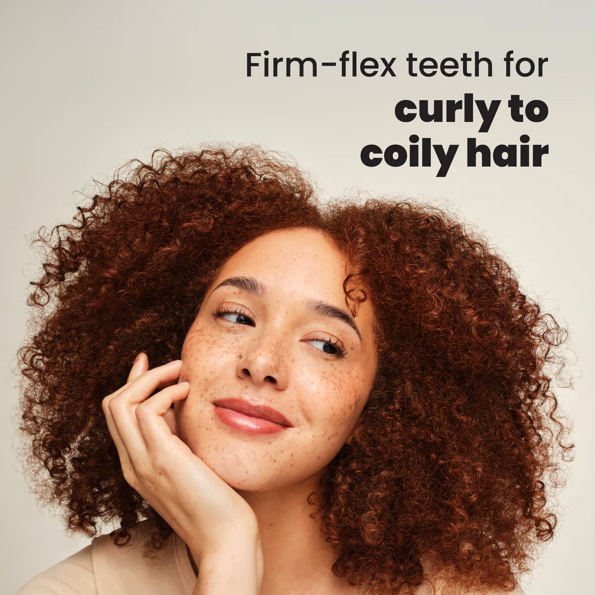 Perie de par Tangle Teezer The Original Thick & Curly Pink – ideala pentru par cret si gros [3]