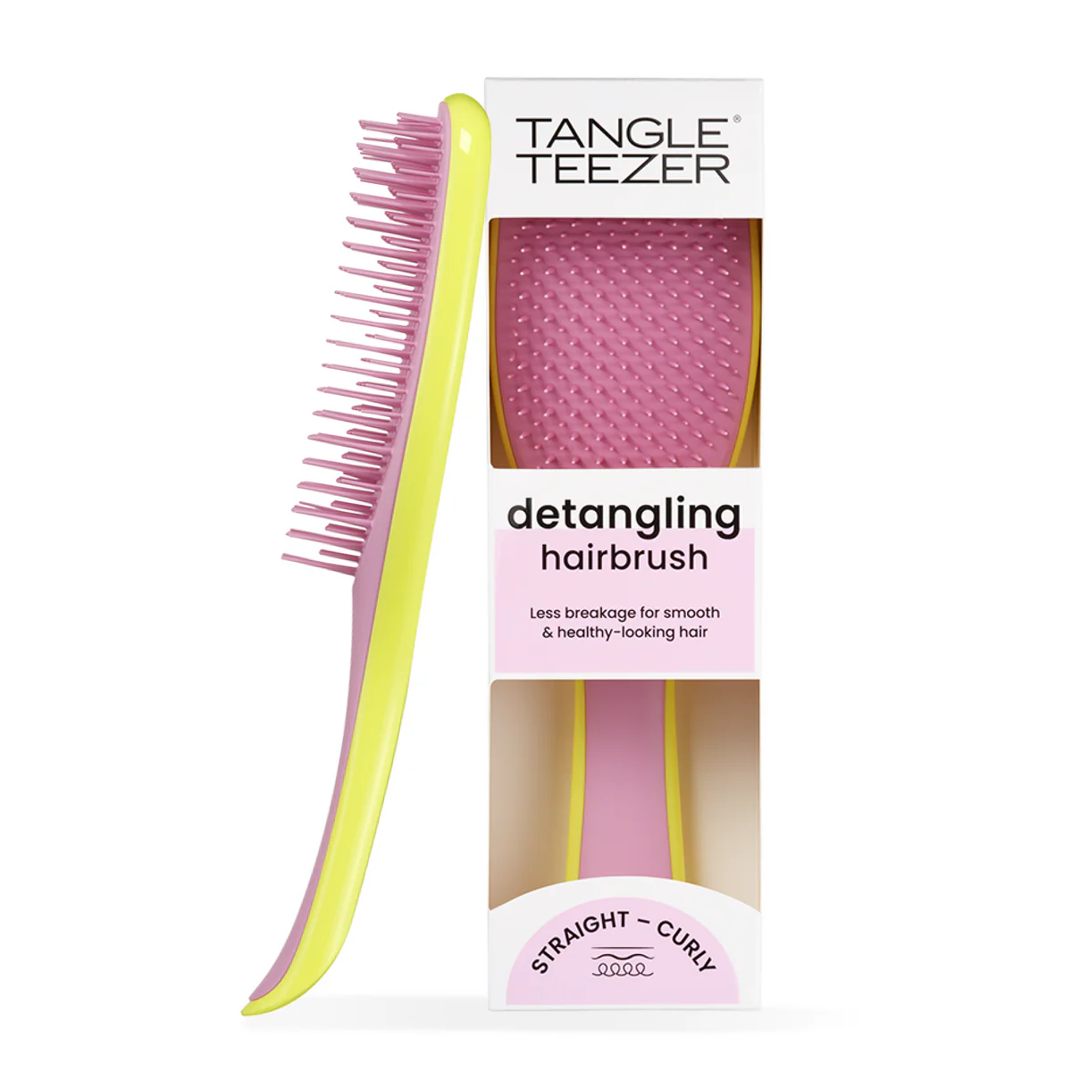 Perie de par Tangle Teezer The Ultimate Detangler Millennial Pink – descurcare delicata si stralucire instantanee [1]